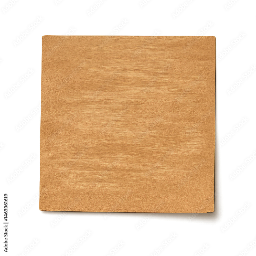 Naklejka premium Brown Kraft Sticky Note