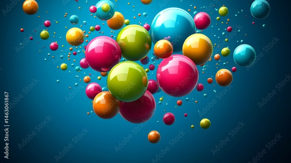 Flat Design of Today incorporating Dynamic and Vibrant Capsules with Geometric Patterns in a Circular shape Flat Design of Today incorporating Dynamic and Vibrant Capsules with Geometric Patterns in a Circular shape
