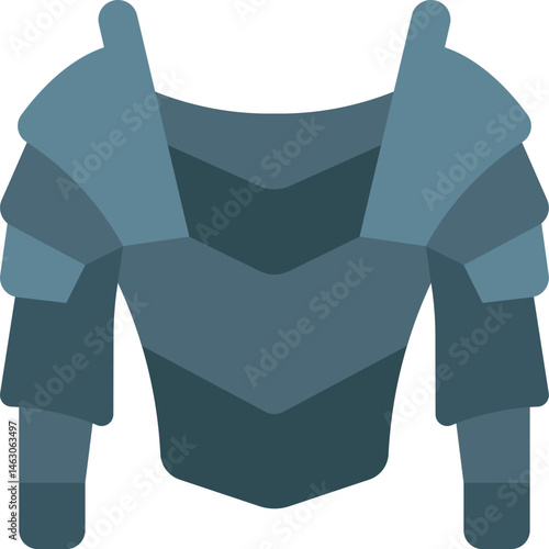 armour illustration on a white background     