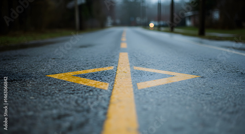 Wallpaper Mural Fork In The Road Symbolizing Choices And Decisions Ahead Conceptual Torontodigital.ca