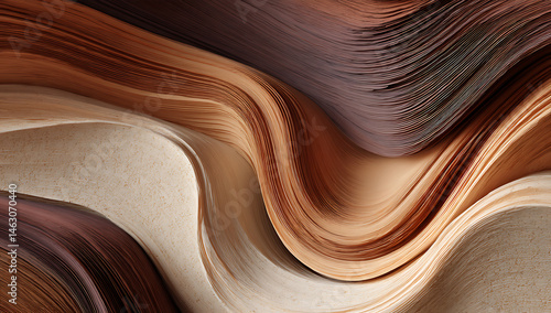 Wallpaper Mural Abstract swirling earthy tones. Warm, layered texture. Torontodigital.ca