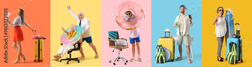 Group of business people re...
