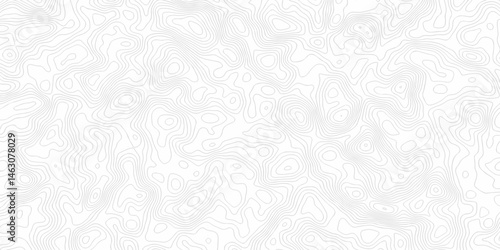 The vector topo map creative discovery White wave spiral grid stripe line map topography. vector geographic contour mounted map discovery location background.	
