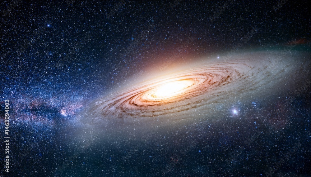 galaxy in space andromeda galaxy in space andromeda