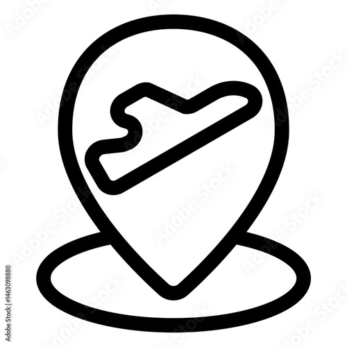 airport location icon
