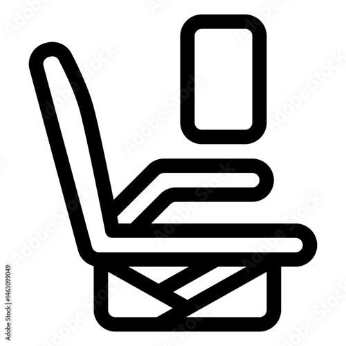 plane seat icon