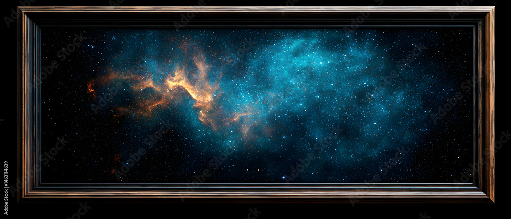 Obraz premium Colorful Nebulae In Deep Space