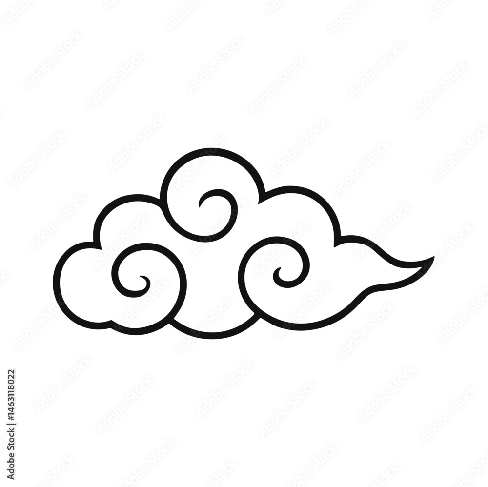 decorative oriental cloud decorative oriental cloud