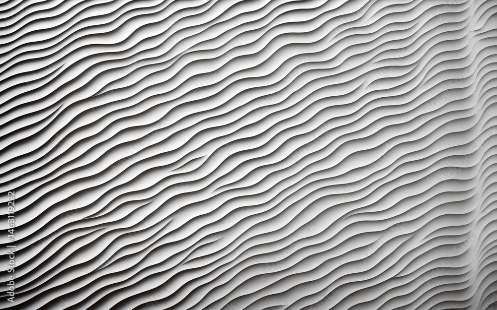 illustration abstract white abstract wave pattern with flowing layered design texture illustration abstract white abstract wave pattern with flowing layered design texture