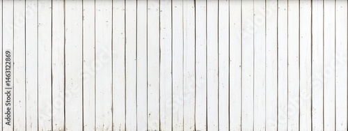 White vertical wood planks.  Close up of painted wooden wall with a repeating pattern of narrow, vertical boards.  Slight variations in color and texture