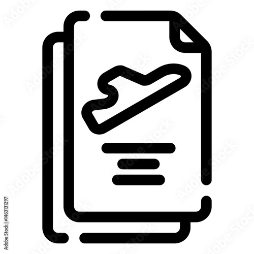 airport document icon