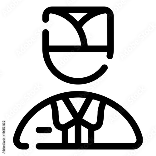 stewardess icon