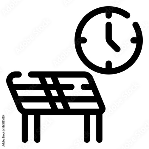waiting area icon