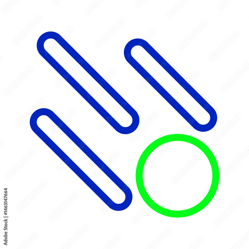 Dynamic abstraction with lines convergence toward circle illustration idea Dynamic abstraction with lines convergence toward circle illustration idea