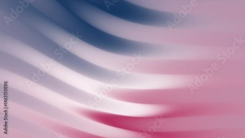 Abstract Red, White, and Blue Wavy Gradient Background Inspired by the USA Flag