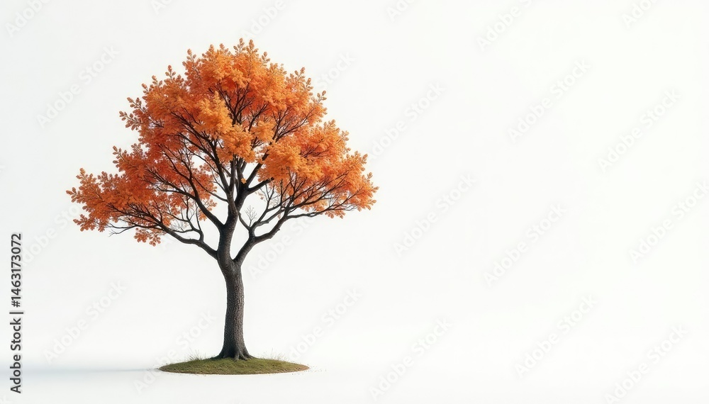 Fototapeta premium Small tree against pure white, showing detail, white, sprout, botany