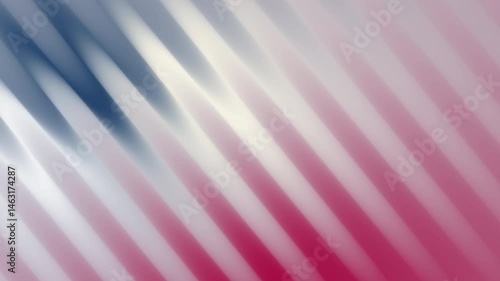 Blurred Diagonal Red, White, and Blue Gradient Striped Background Inspired by the USA Flag