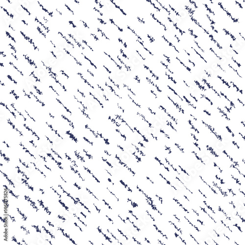 The noisy texture consists of diagonal distorted lines.
