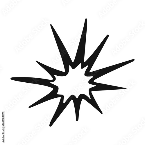 Comic Explosion and Impact Element