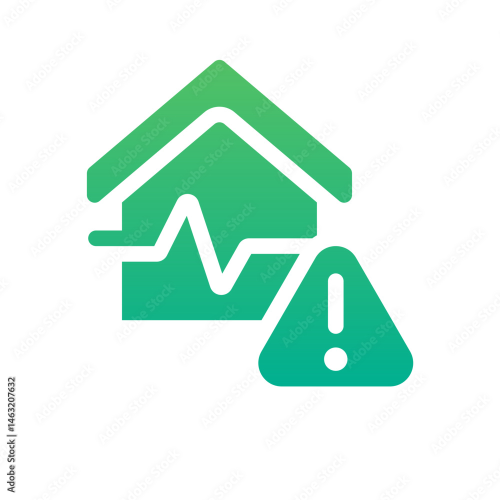 Obraz premium warning 