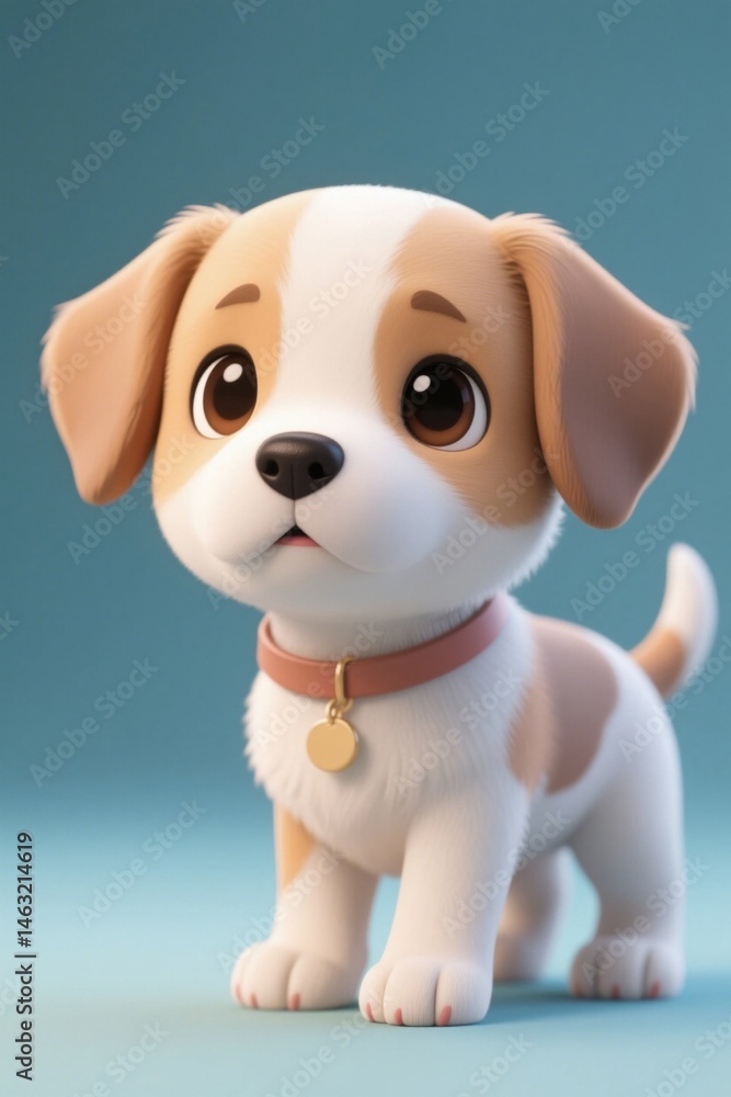 there is a small dog with a collar and a tag on it there is a small dog with a collar and a tag on it