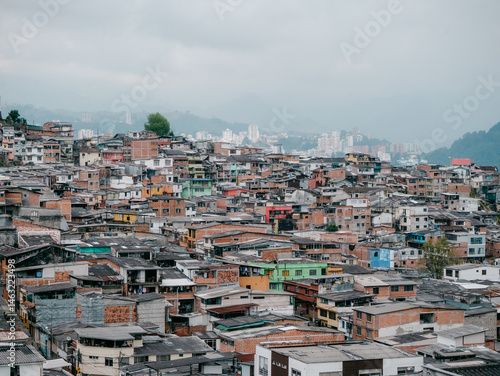 Aerial view of Manizales Colombia