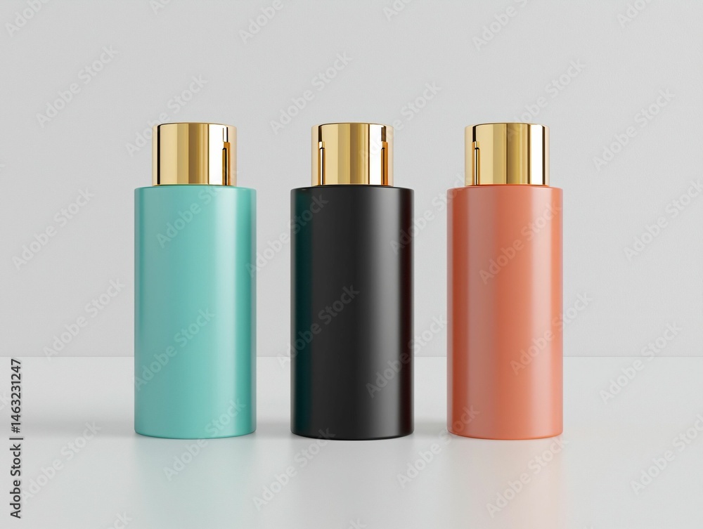 Cosmetic Bottles Mockup Cosmetic Bottles Mockup