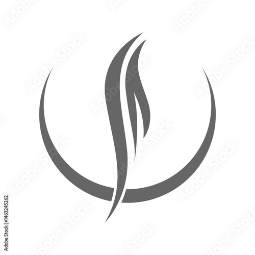Smoke icon logo design