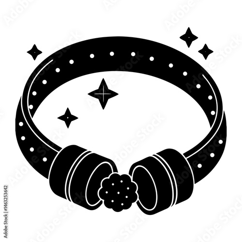 DIY Bracelet Kit silhouette vector