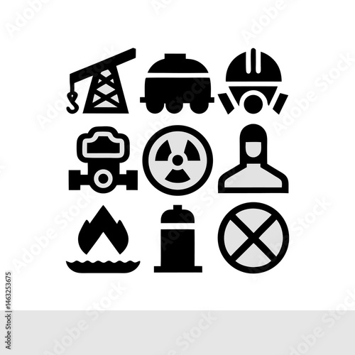Oil and Gas Industry Icons