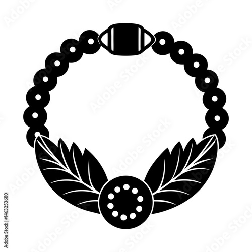 DIY Bracelet Kit silhouette vector