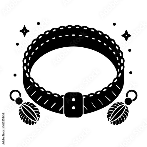 DIY Bracelet Kit silhouette vector