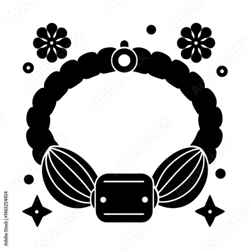 DIY Bracelet Kit silhouette vector