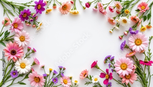 Flower arrangement display nature floral design bright colors aesthetic view botanical concept