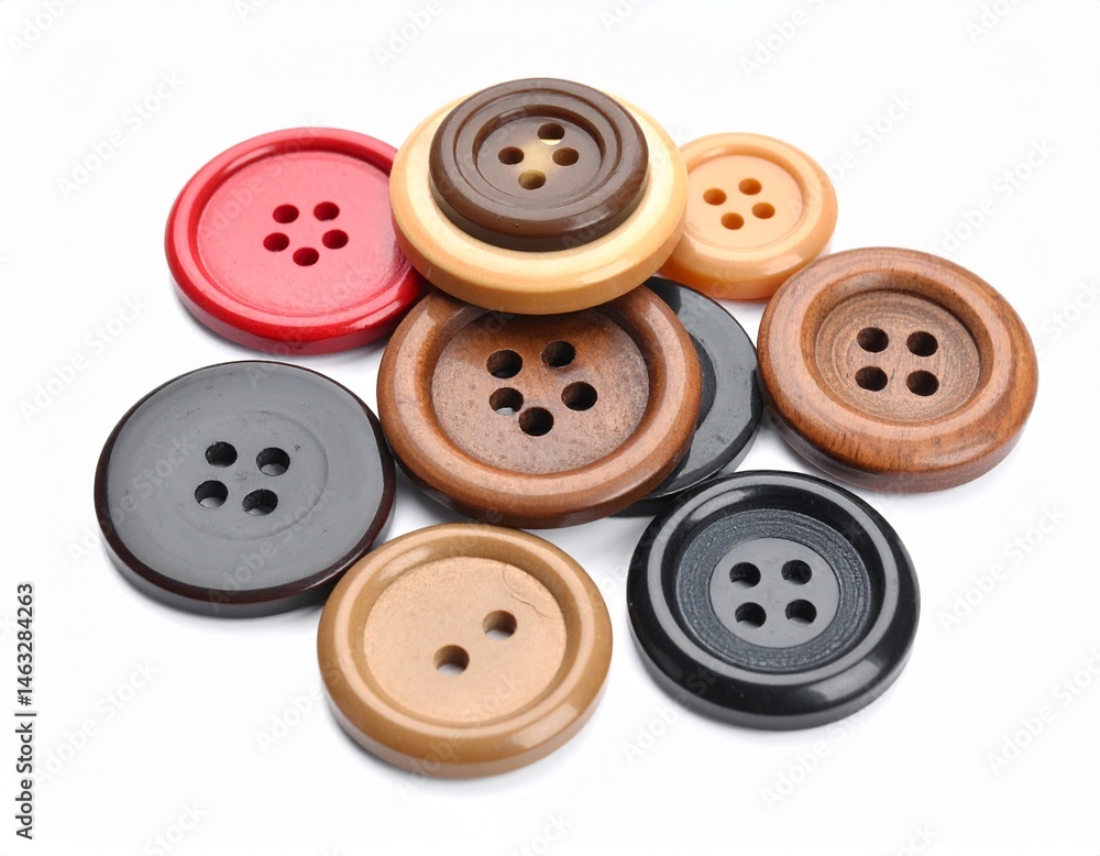 clothes button at white background clothes button at white background