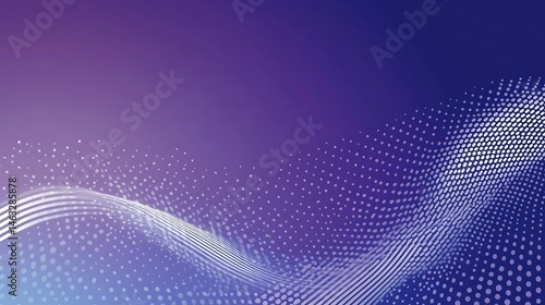 Abstract background with flowing shapes