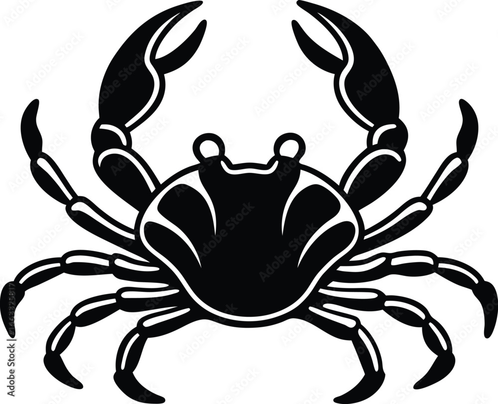 vector illustration of a crab vector illustration of a crab