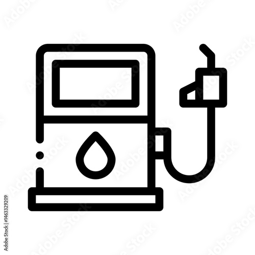 fueling line icon