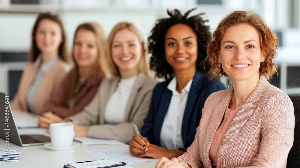 Diverse Group in Peaceful Brainstorming Session Diverse Group in Peaceful Brainstorming Session