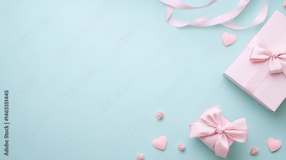 Elegant Gift with Pink Accents for Celebration Elegant Gift with Pink Accents for Celebration