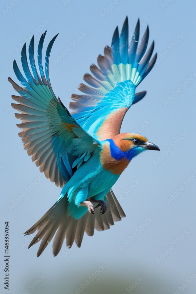 Obraz premium blue and yellow macaw