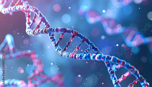 Stunning DNA Double Helix: Exploring the Secrets of Genetics