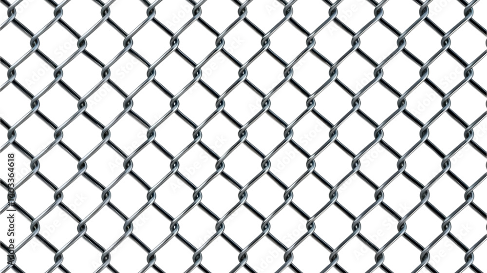 Fototapeta premium Chain link fence texture metal grid background