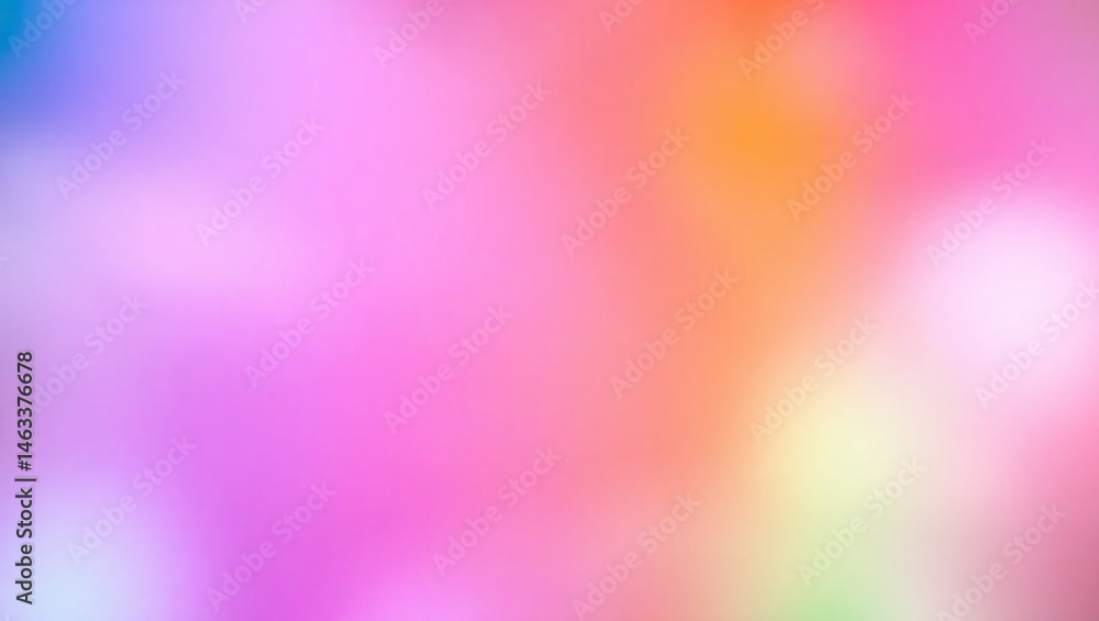 A smooth and soft abstract image showcasing a blend of vibrant pink, orange, blue and yellow colors. A smooth and soft abstract image showcasing a blend of vibrant pink, orange, blue and yellow colors.