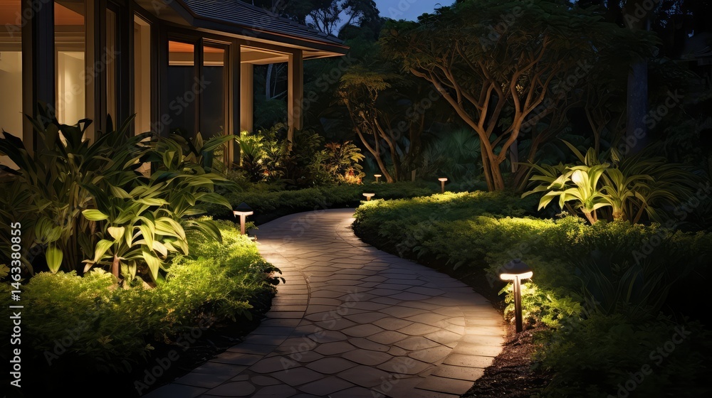 Fototapeta premium illumination motion sensor light