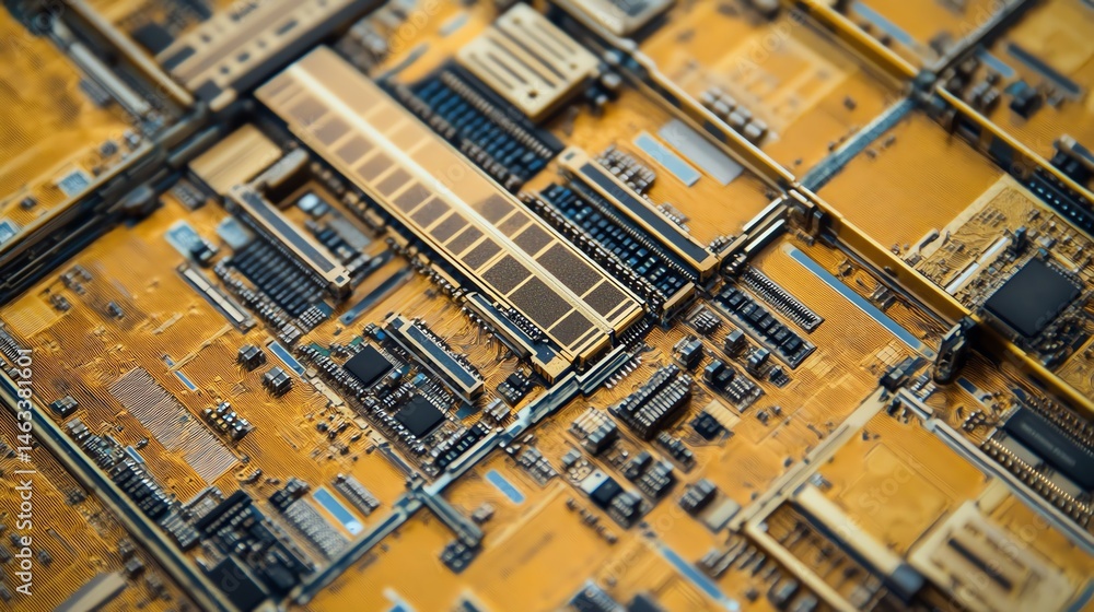 Employees are integrating microchips into AI processors for high-performance computing.