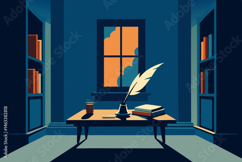 century french philosopher s writing room  