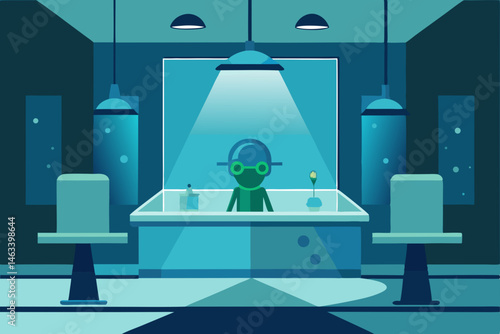 amphibious alien s water chamber office with 