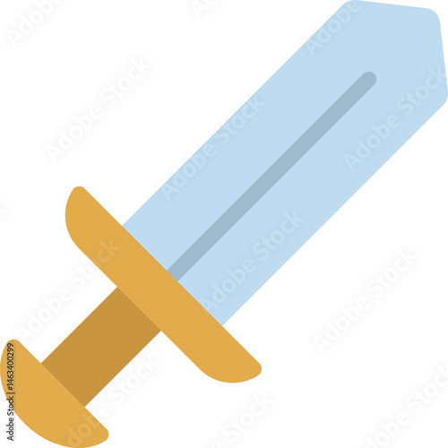 sword (2) illustration on a white background    