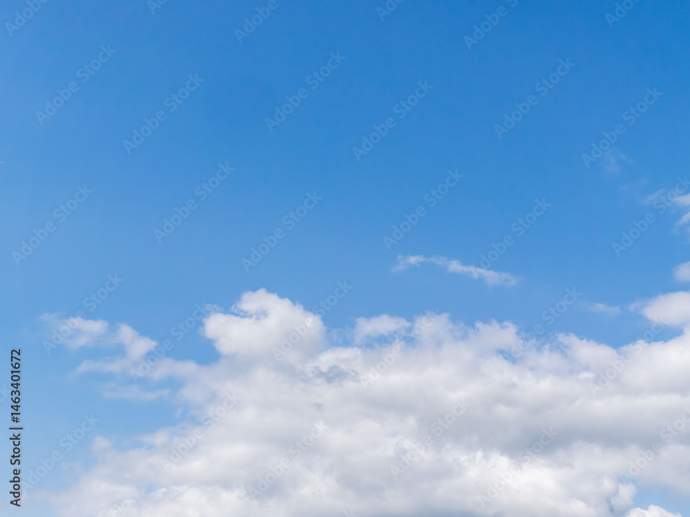 5月 昼の青空と雲35 5月 昼の青空と雲35